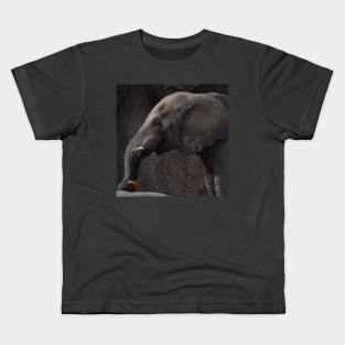 African Elephant Kids T-Shirt